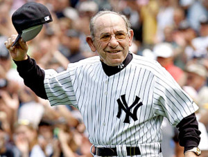 Para Yogi Berra, 90% do beisebol é mentalidade e 10% é preparação ...