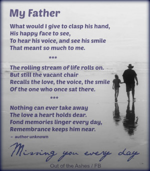 with love to my precious father who is now in heaven