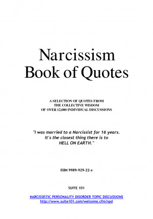 Narcissism Book of Quotes.rtf by shensengvf