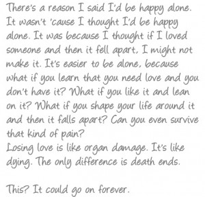 mc-quotes:(Meredith Grey)Depressing but true.