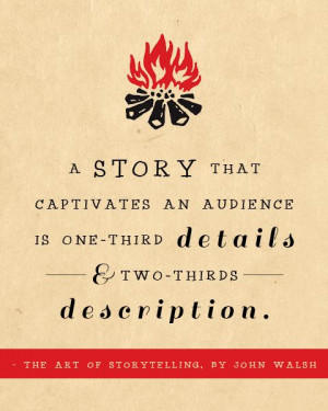 The Art of Story Telling - John Walsh