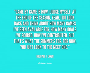 The End Of Season Quotes