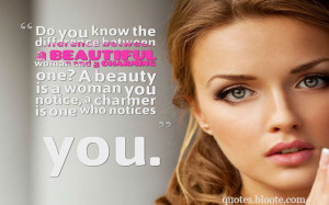 Inspirational Quotes About Beautiful Women. QuotesGram