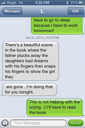 Adult friendship can be like that. This one is.