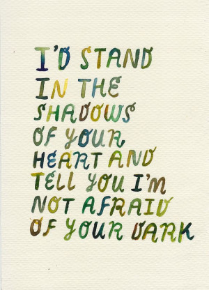 rocketrictic: Andrea Gibson. My dark is DARK..