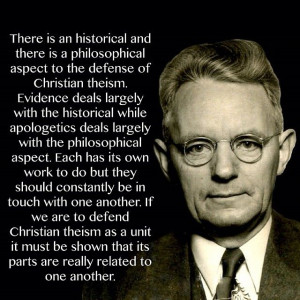 Cornelius Van Til on the defense of Christian Theism
