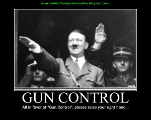 2nd Amendment poster hitler gun control
