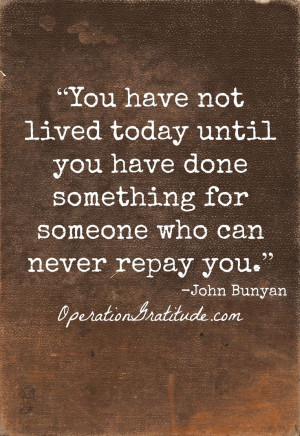 You Have Never Really Lived