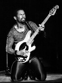 Louis Johnson of the Brothers Johnson