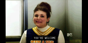 Anonymous : can you make a gif of Sadie saying you're welcome :D?