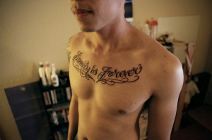 Chest Piece Tattoo – Family is Forever