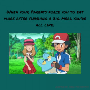 When your Parents force you to eat more after finishing a big meal you ...