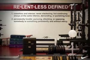 If you want to be respected, be relentless. #winningstartshere ...