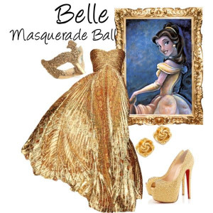 Belle (Masquerade Ball)” Outfit♥ by idmiliris on Polyvore