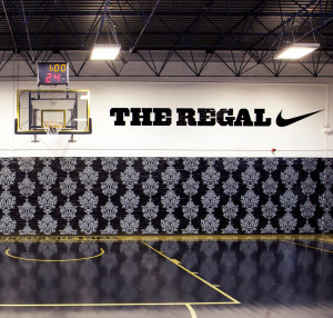 nike + hotel: the regal basketball court, london
