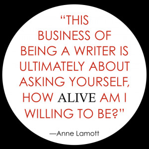 Writer Anne Lamott Quotes On Writing