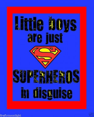 Little Boys Superhero