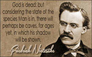 Man is a rope stretched between the animal and the Übermensch--a rope ...
