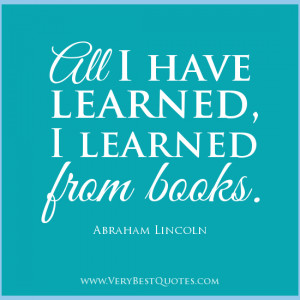 ... quotes, reading quotes, books quotes, Abraham Lincoln Quotes
