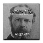 Prejudice William James Tile Coaster