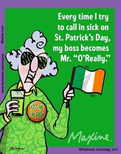 maxine more maxine aunty acid girlluv maxine saint patricks day maxine ...
