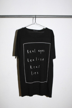 shirt shirt quote on it quote on it black style cool clothes tweet ...