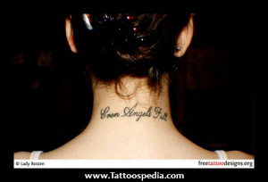 Quote%20Neck%20Tattoos%20For%20Women%201 Quote Neck Tattoos For Women