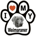 Weimaraner Stickers, Decals & Bumper Stickers