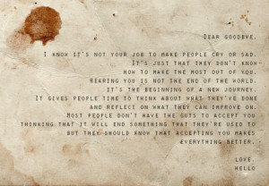 Picture Quotes about Goodbye