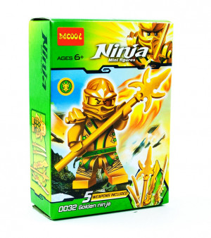 Ninjago klocki z oty zielony NINJA figurka GARMAD