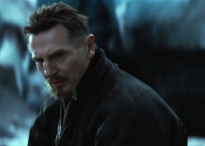 Ras Al Ghul/Liam Neeson in Batman Begins