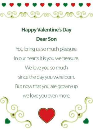 Son Valentine Heart Background Valentines Day Quotes Tumblr Picture