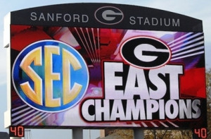 Georgia SEC East Champs