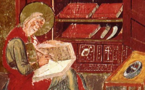 the Venerable Bede (672/3-735 AD) - Anglo-Saxon monk who wrote ...