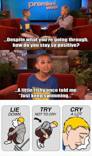 Ellen DeGeneres -Ellen DeGeneres rolling on Feels