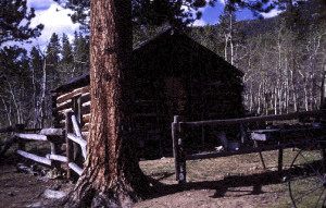 ... the cabin of Enos Mills - Founder ofRocky Mountain National Park