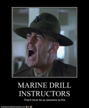 USMC Drill Instructor Funny Meme
