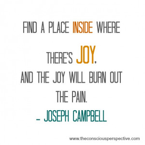 Wisdom Wednesday ~ A Quote from Joseph Campbell