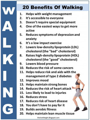 20 Benefits Of Walking For Exercise