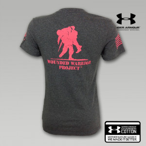 Home // NAVY // Under Armour Women`s Wounded Warrior Project Tee (Item ...