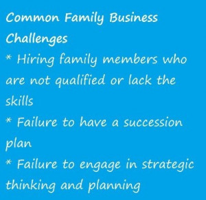 Common Family Business Challenges