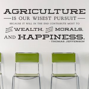 Home Jefferson Agriculture Quote
