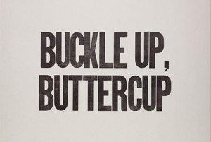 funny quotes, buckle up butter cup
