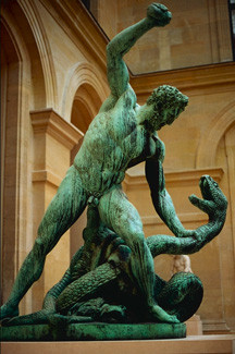 Hercules combatant Achelous.