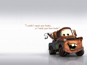 Funny Quotes Cars Movie