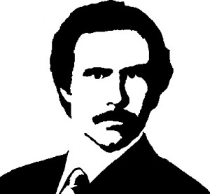 Anchorman Stencil Anchorman ron burgundy stencil