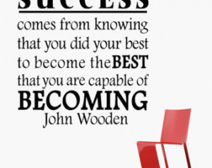 ... ... John Wooden Inspirational Motivational Sports Wall Decal Quote