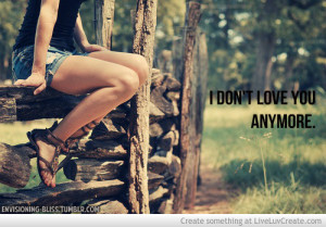 Dont Love You Anymore