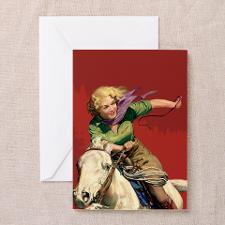 Cowgirl Greeting Cards