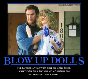 Will Ferrell: Nurse or Cheerleader Blow-up Doll